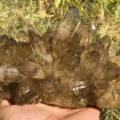 1359g Natural Himalayas white quartz cluster crystal specimen healing #JC20