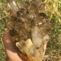 1359g Natural Himalayas white quartz cluster crystal specimen healing #JC20