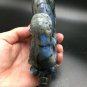 767.9g Natural Labradorite Hand sculpture horse Crystal Rough Polished