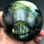 679g Natural beautiful Labradorite ball Crystal Polished From Madagascar LQ5