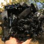 1998g Natural beautiful smoky black quartz cluster crystal specimen healing JQ58