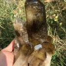 1622g Natural smoky citrine quartz cluster crystal specimen healing JQ24