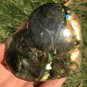 331g Natural Labradorite Love heart Crystal Rough Polished From Madagascar LC28