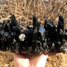 3050g Natural smoky black  quartz cluster crystal specimen healing 270x130x110mm