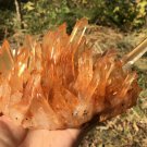 1185g Natural Himalayas white quartz cluster crystal specimen healing #JC36