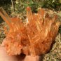1185g Natural Himalayas white quartz cluster crystal specimen healing #JC36