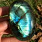 224g Natural Labradorite Crystal Rough Polished From Madagascar  LC25