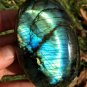 224g Natural Labradorite Crystal Rough Polished From Madagascar  LC25