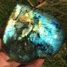 346g Natural Labradorite Love heart Crystal Rough Polished From Madagascar  LC30