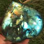 346g Natural Labradorite Love heart Crystal Rough Polished From Madagascar LC30