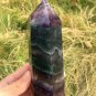 1143g RARE HUGE NATURAL Blue Fluorite Quartz Crystal point Healing Y3