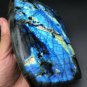1528g Natural Labradorite Crystal Rough Polished From Madagascar LQ24