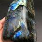 1528g Natural Labradorite Crystal Rough Polished From Madagascar LQ24