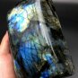 1528g Natural Labradorite Crystal Rough Polished From Madagascar LQ24