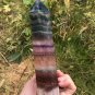 1380g RARE HUGE NATURAL Blue Fluorite Quartz Crystal point Healing Y7