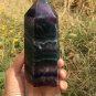 1054g RARE HUGE NATURAL Blue Fluorite Quartz Crystal point Healing  Y8