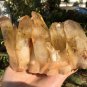 1372g Natural smoky citrine quartz cluster crystal specimen healing JC61