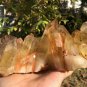 1372g Natural smoky citrine quartz cluster crystal specimen healing JC61