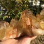 1372g Natural smoky citrine quartz cluster crystal specimen healing JC61
