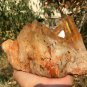 1602g Natural smoky citrine quartz cluster crystal specimen healing JC50