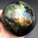 1106g Natural beautiful Labradorite ball Crystal Polished From Madagascar LQ10