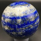 1075g Natural beautiful lapis lazuli ball Crystal Polished From Madagascar ZH9