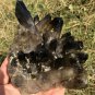 986g Natural smoky citrine quartz cluster crystal specimen healing JC4