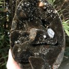 2990g Natural dragon septarian geode quartz Egg  cluster crystal healing