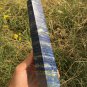 1200g Natural lapis lazuli Quartz Obelisk Crystal Wand Point Healing #ZH33