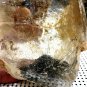 Naturally beautiful Rare Large black Tourmaline Rutilated Quartz point 439g