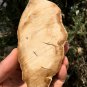 223g COLORFUL RAINBOW FANTASTIC Madagascar Petrified Wood Round Slab Bark #MH35