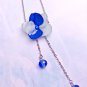 Blue Hydrangeas Real Flower Necklace, Birthday Gift, Gift For Her