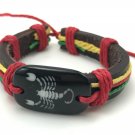 Horoscope Rasta Bracelet - Scorpion - FREE SHIPPING