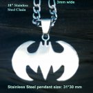 Stainless Steel Necklace Batman 18" - FREE SHIPPING Stainless Steel Necklace Batman 18" - FREE SHIPPING