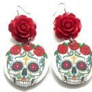 Sugar Skull Earrings - FREE SHIPPING