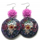 Day of the Dead Earrings  - FREE SHIPPING
