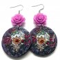 Day of the Dead Earrings  - FREE SHIPPING