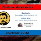Tom Selleck Inspired Adult Size Fake Mustache 2-PAK