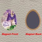 'He is Risen' Easter Egg Shaped Refrigerator Magnet