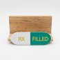 Pharmacist / Pharmacy / Drugstore Wooden Desktop Business Card Holder