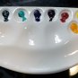 Large ceramic watercolor palette