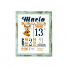 Orange Fox Birth Announcement