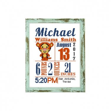 Tigger Birth Announcement