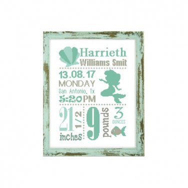 Ariel Birth Announcement