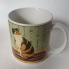 Sakura Cat Collection mug by Warren Kimble  Tuxedo  Ginger  Calico 2000