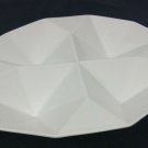 Vintage KAJ FRANCK Arabia Finland ORIGAMI White MCM Ceramic Dish Relish Tray