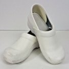 DANSKO PROFESSIONAL WOMENS WHITE LEATHER SHOES SZ 40 US 9.5 -10