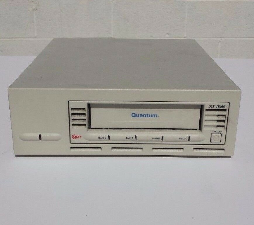 QUANTUM BC2BA-YF tape drive DLT VS160 VS160e w/ SCSI cord