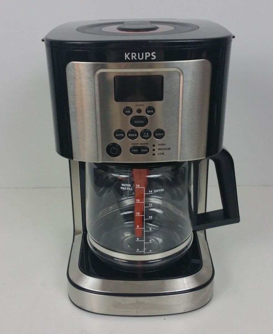 KRUPS 14-cup programmable coffee maker EC3240 Thermobrew