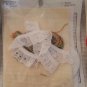 Christmas needlework ornament kits tree, wreath, Santa, horn , Noel